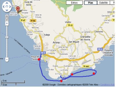 boyas y recorrido regata 2018